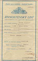 Živnostenský list